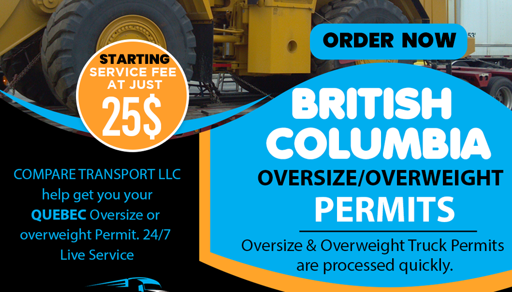 British Columbia Oversize Permits Regulations and information Services